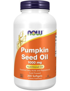 Pumpkin Seed Oil, 1000mg - 200 softgels | NOW Foods