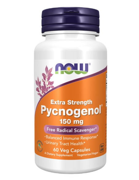 Pycnogenol, 150mg Extra Strenght - 60 vcaps | NOW Foods
