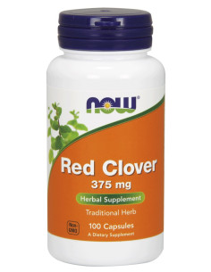 Red Clover, 375mg - 100 caps | NOW Foods