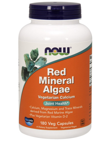 Red Mineral Algae - 180 vcaps | NOW Foods