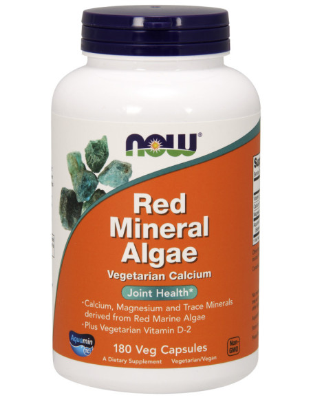 Red Mineral Algae - 180 vcaps | NOW Foods