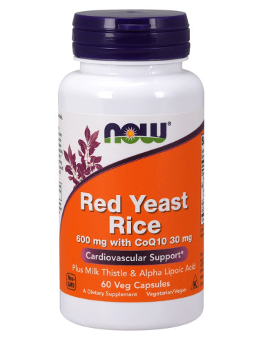 Red Yeast Rice with CoQ10, 600mg - 60 vcaps |...