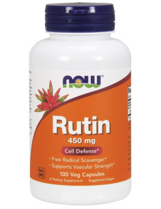 Rutin, 450mg - 100 vcaps | NOW Foods