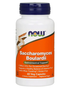 Saccharomyces Boulardii - 60 vcaps | NOW Foods
