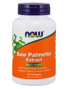Saw Palmetto Extract with Pumpkin Seed Oil and Zinc, 80mg...