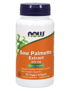 Saw Palmetto Extract with Pumpkin Seed Oil, 320mg - 90...