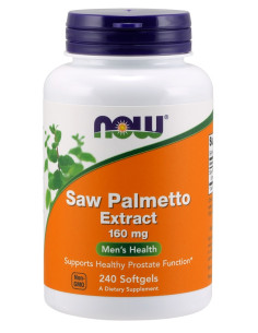 Saw Palmetto Extract, 160mg - 240 softgels | NOW Foods