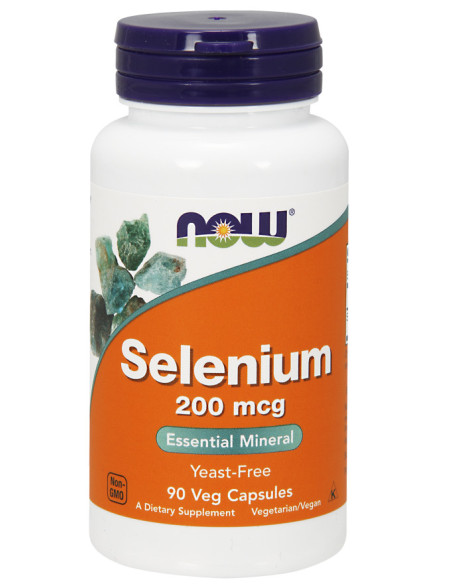 Selenium, 200mcg - 90 vcaps | NOW Foods