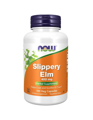 Slippery Elm, 400mg - 100 vcaps | NOW Foods