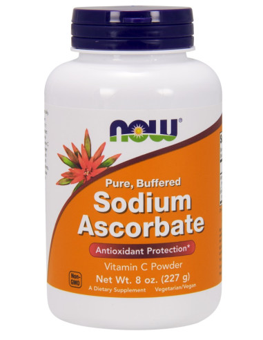 Sodium Ascorbate, Powder Buffered - 227g | NOW...