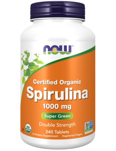 Spirulina, 1000mg - 240 tabs | NOW Foods