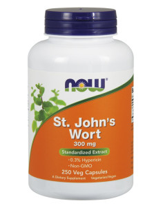 St. John's Wort, 300mg - 250 vcaps | NOW Foods