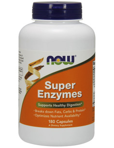 Super Enzymes - 180 caps | NOW Foods
