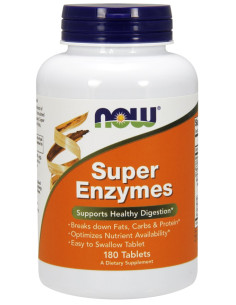 Super Enzymes - 180 tabs | NOW Foods