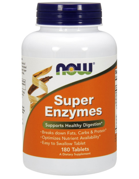 Super Enzymes - 180 tabs | NOW Foods