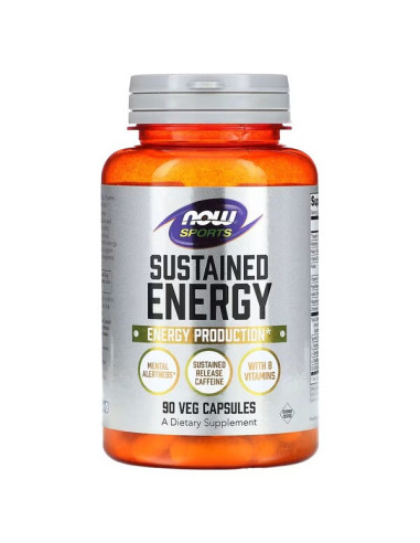 Sustained Energy - 90 vcaps | NOW Foods