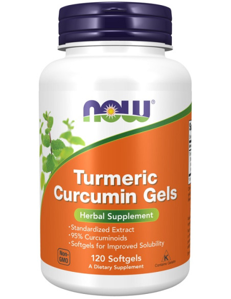 Turmeric Curcumin - 120 softgels | NOW Foods