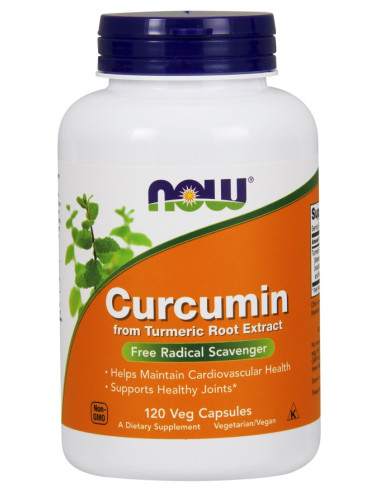 Turmeric Curcumin - 120 vcaps | NOW Foods