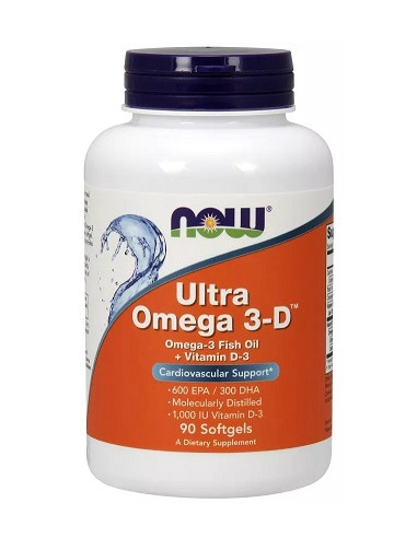 Ultra Omega 3-D with Vitamin D-3 - 90 softgels...