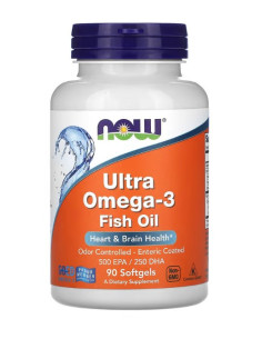 Ultra Omega-3 - 90 softgels | NOW Foods
