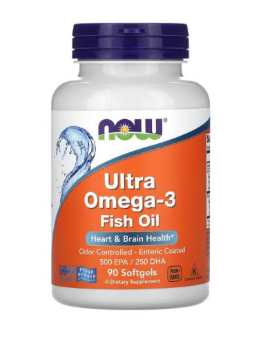 Ultra Omega-3 - 90 softgels | NOW Foods