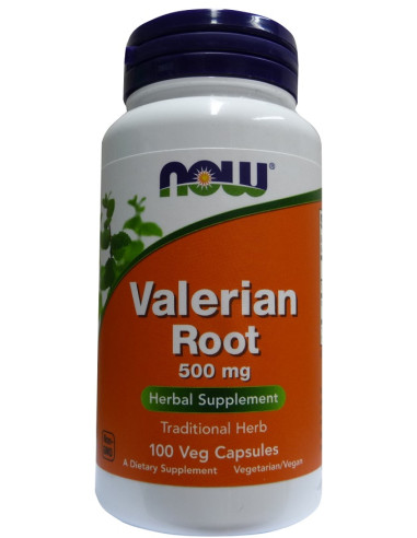 Valerian Root, 500mg - 100 vcaps | NOW Foods