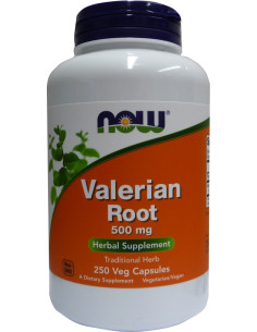 Valerian Root, 500mg - 250 vcaps | NOW Foods