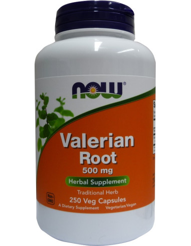 Valerian Root, 500mg - 250 vcaps | NOW Foods