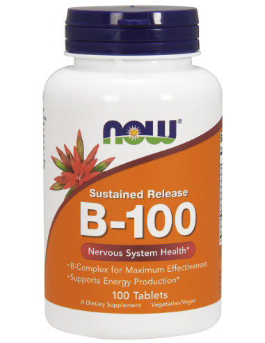 Vitamin B-100 Sustained Release - 100 tabs |...