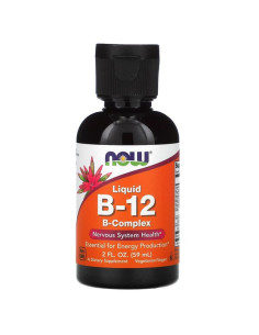 Vitamin B-12 Liquid B-Complex - 59 ml. | NOW Foods