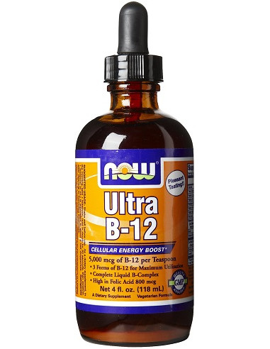 Vitamin B-12 Ultra, Liquid - 118 ml. | NOW Foods