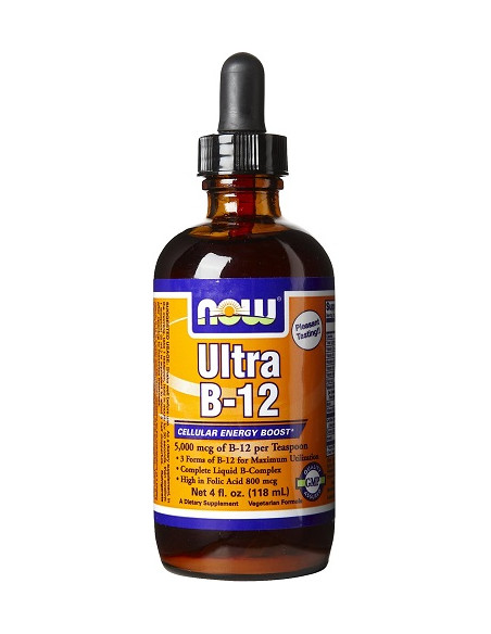 Vitamin B-12 Ultra, Liquid - 118 ml. | NOW Foods