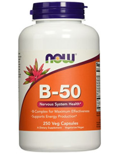 Vitamin B-50 - 250 vcaps | NOW Foods