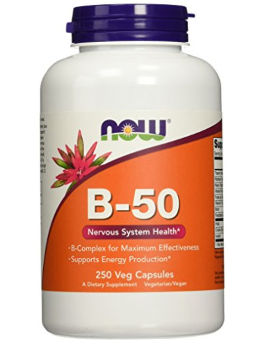Vitamin B-50 - 250 vcaps | NOW Foods