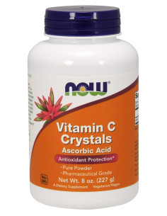Vitamin C Crystals - 227g | NOW Foods