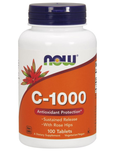 Vitamin C-1000 with Rose Hips - Sustained...