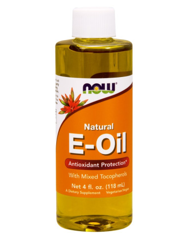Vitamin E Natural Liquid - 118 ml. | NOW Foods