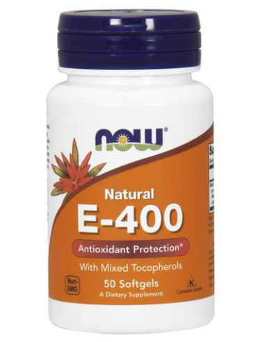 Vitamin E-400 - Natural (Mixed Tocopherols) -...