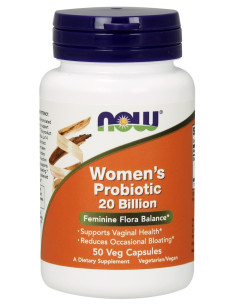 Women's Probiotic 20 Billion - 50 vcaps | NOW Foods