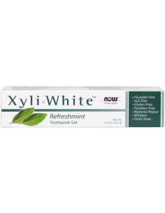 XyliWhite, Refreshmint Toothpaste Gel - 181g | NOW Foods