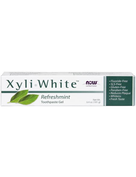 XyliWhite, Refreshmint Toothpaste Gel - 181g | NOW Foods