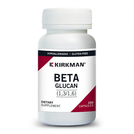 Beta Glucan (1,3/1,6) Capsules - Hypo - 250 Capsules | Kirkman Labs