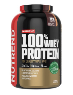 100% Whey Protein, Chocolate & Hazelnut - 2250g | Nutrend