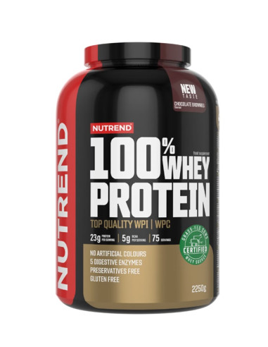 100% Whey Protein, Chocolate Brownies - 2250g |...