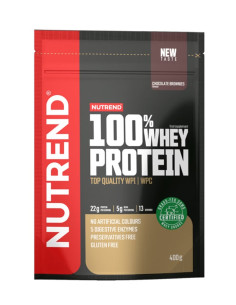 100% Whey Protein, Chocolate Brownies - 400g | Nutrend