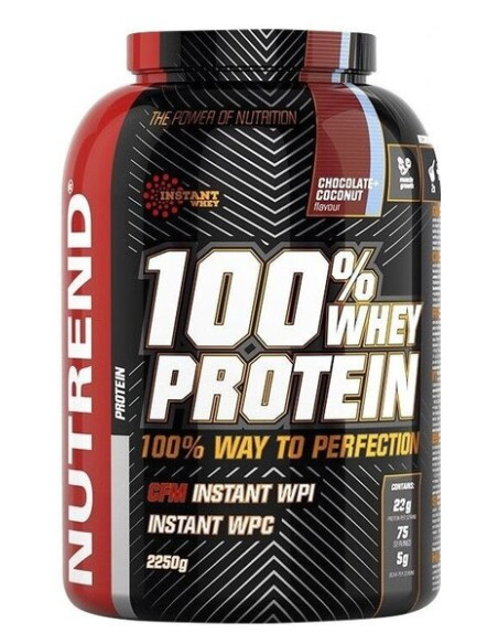 100% Whey Protein, Chocolate Coconut - 2250g | Nutrend