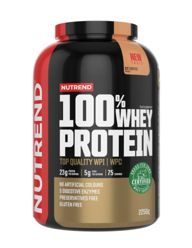 100% Whey Protein, Ice Coffee - 2250g | Nutrend
