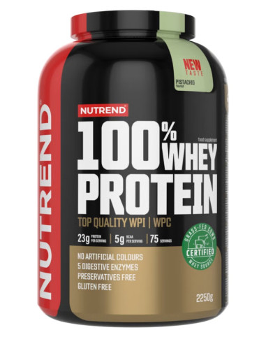 100% Whey Protein, Pistachio - 2250g | Nutrend