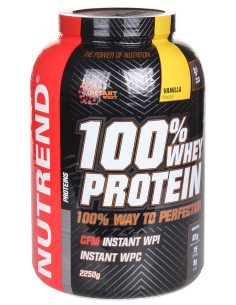100% Whey Protein, Vanilla - 2250g | Nutrend