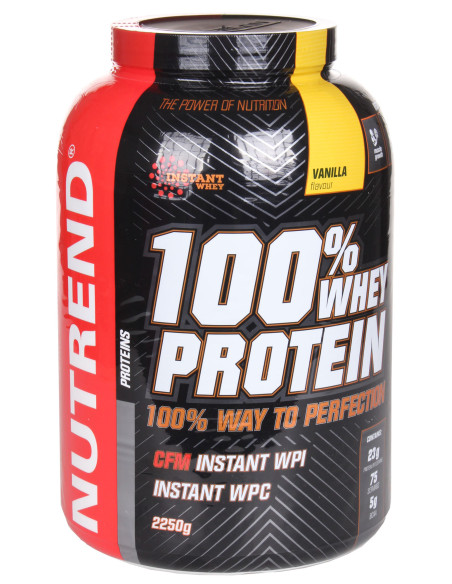 100% Whey Protein, Vanilla - 2250g | Nutrend